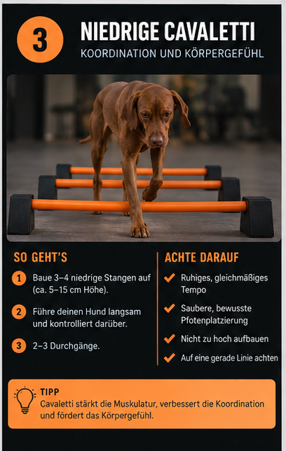 Muskeltraining beim Hund im Alltag
